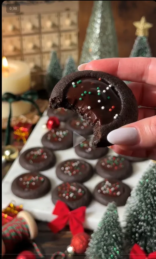 Postre navideño preparado por una estudiante