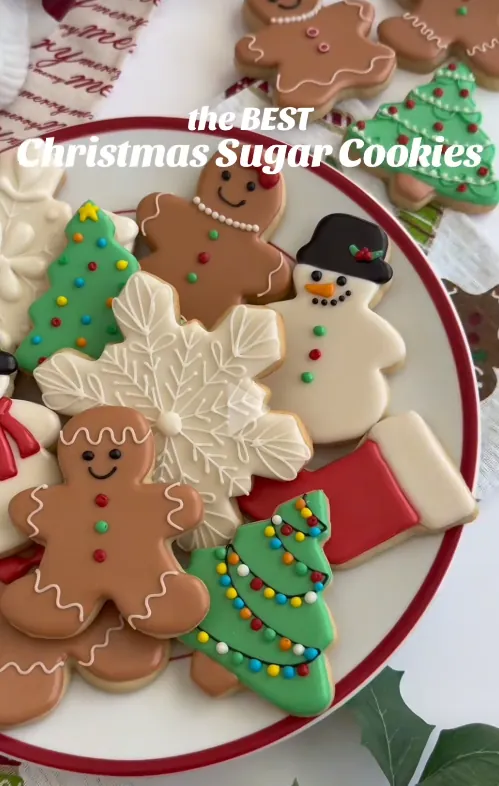 Postre navideño preparado por una estudiante