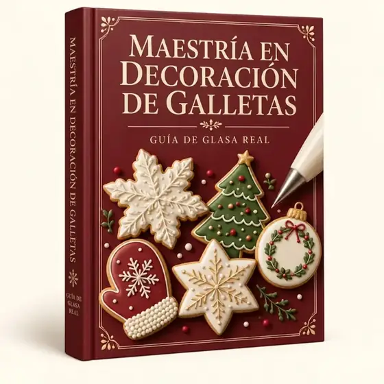 Portada 3D del bono — Clase maestra de decoración de galletas
