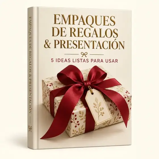Portada 3D del bono — Guía de empaque y presentación para regalos